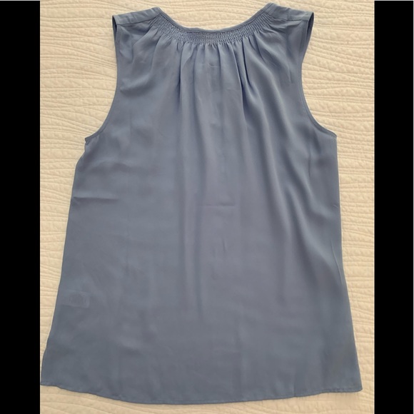 Top TALBOTS size M color blue - Picture 2 of 7